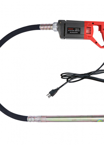 BIZOEPRO Alumium Power Concrete Vibrators 13000 VPM Electric Concrete Vibrator 850W 3/4 HP